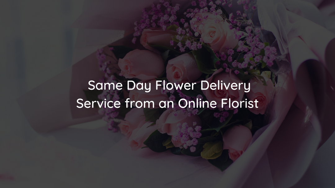 Same Day Flower Delivery Service from an Online Florist
