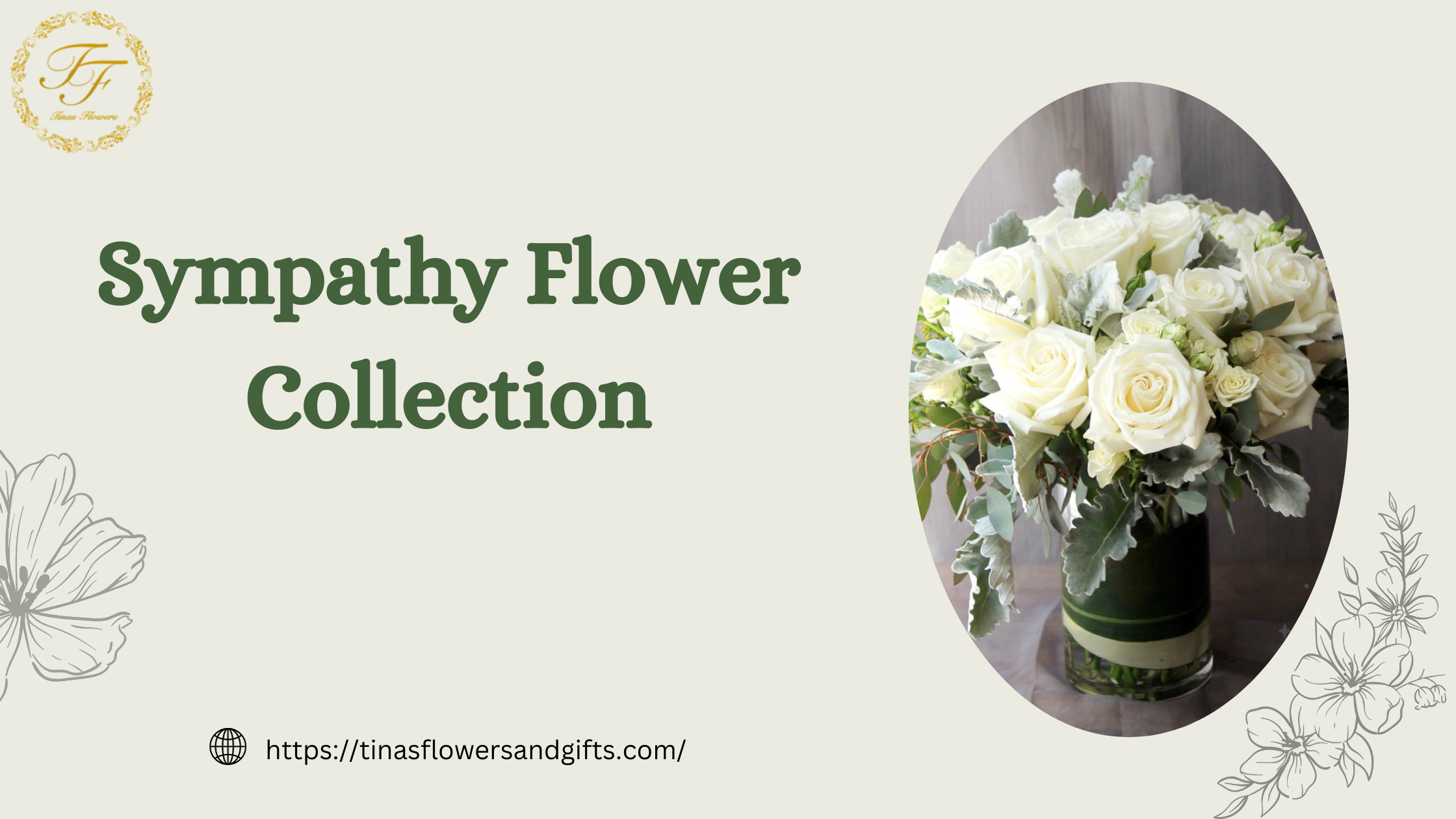 Send online sympathy flowers
