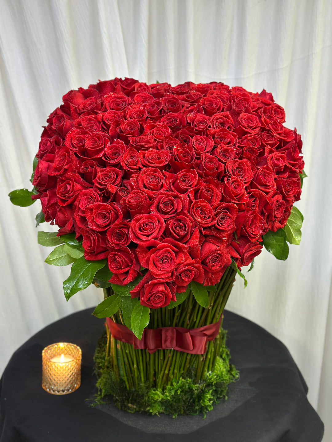 Grand Amor Rose Heart – Luxury Floral Masterpiece