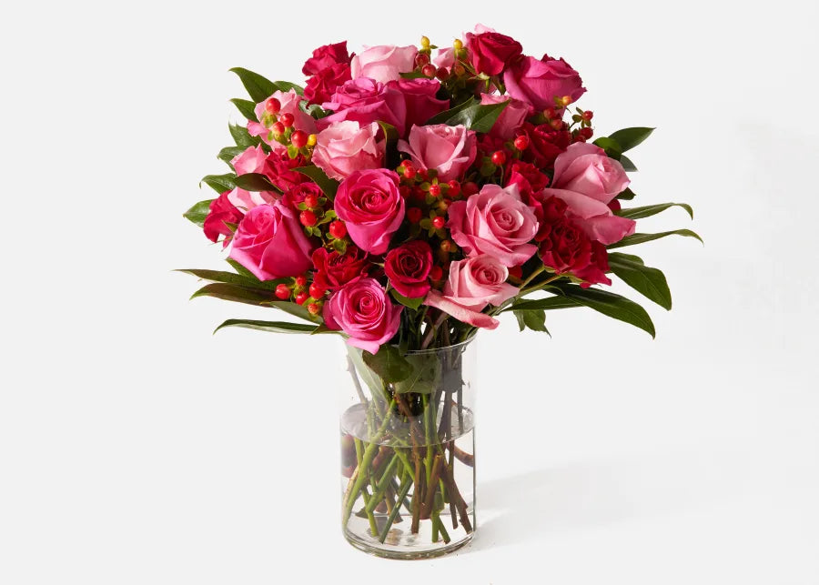 Pink Petal Symphony Elegance – Tinas Flowers & Gifts