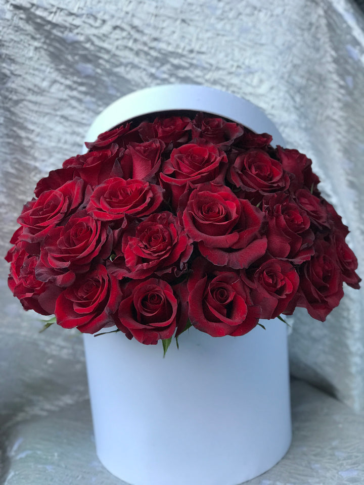 Half Lid Box Of Roses