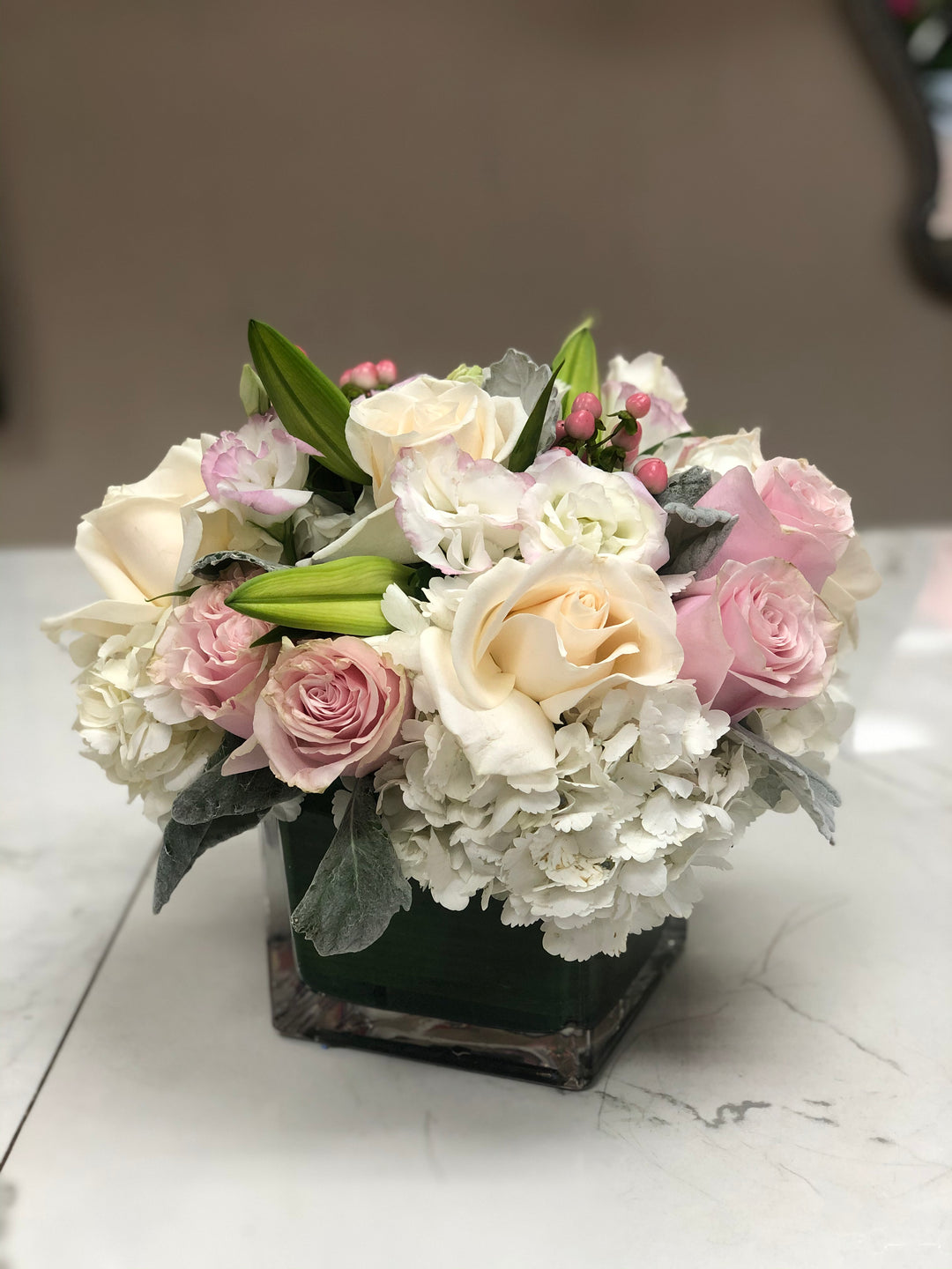 Icy Pinks Rose Flowers