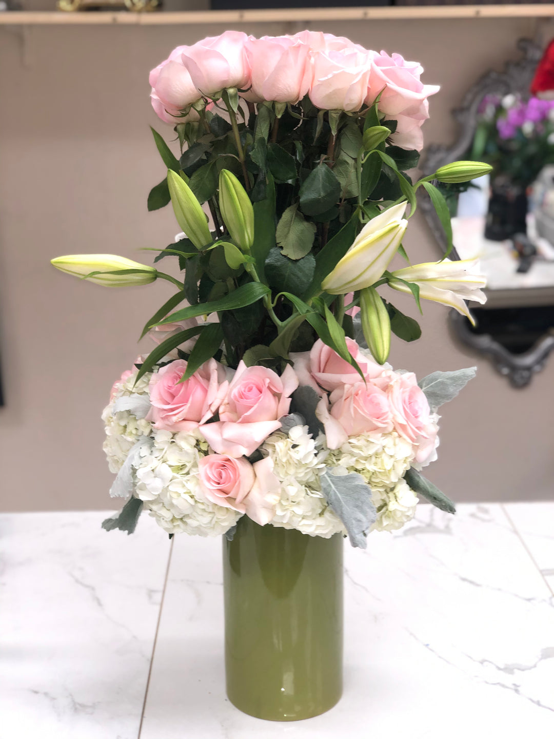 Pink Elegance in Tall