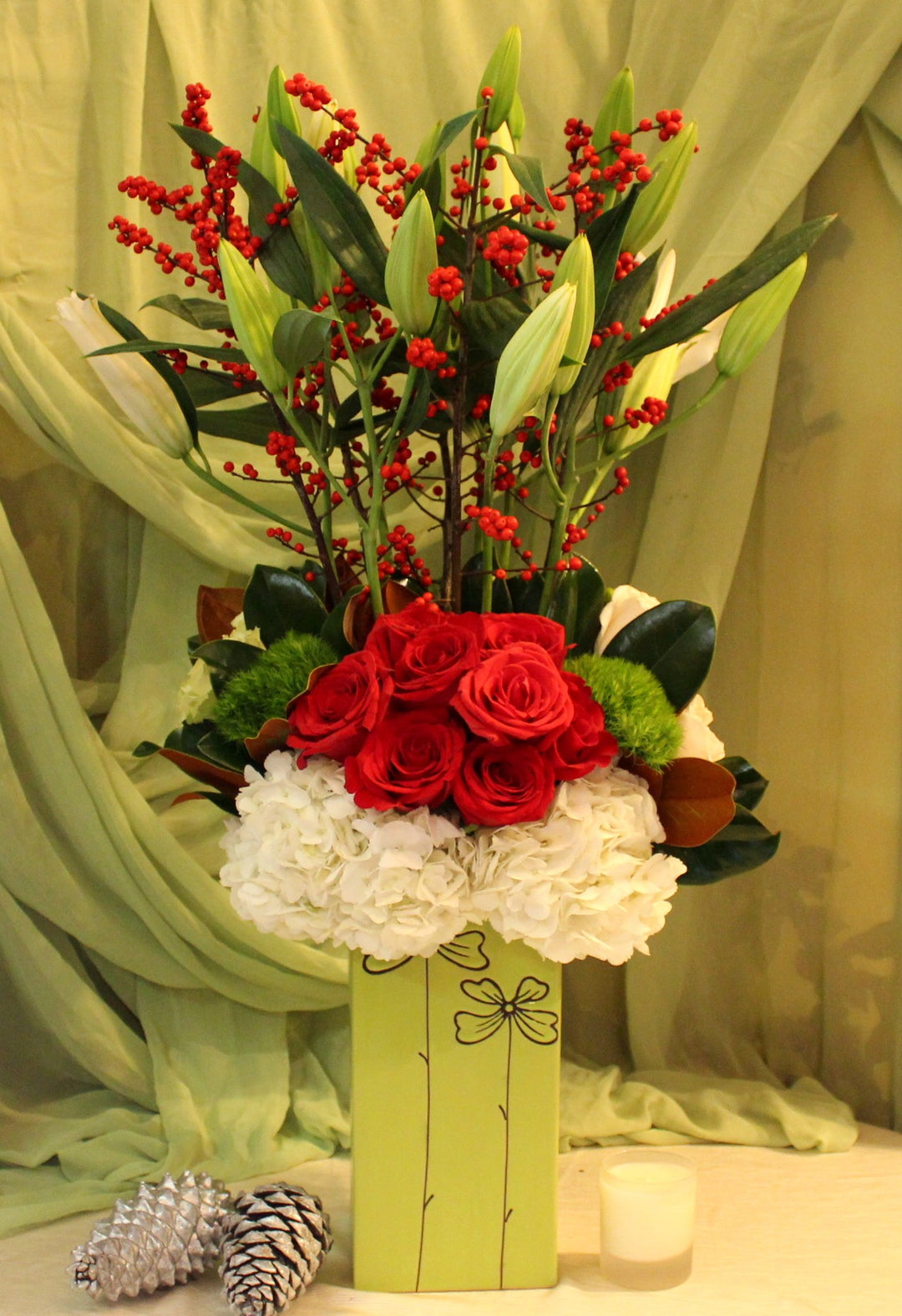 Flowers to Cheer Holidays
