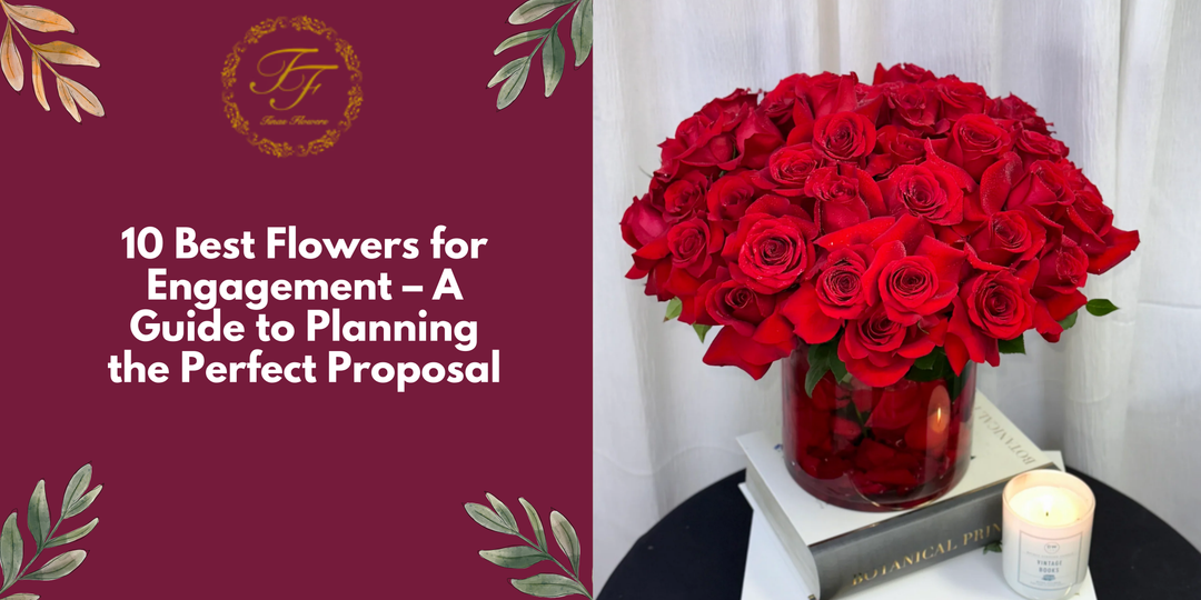 10 Best Flowers for Engagement – A Guide to Planning the Perfect Proposal