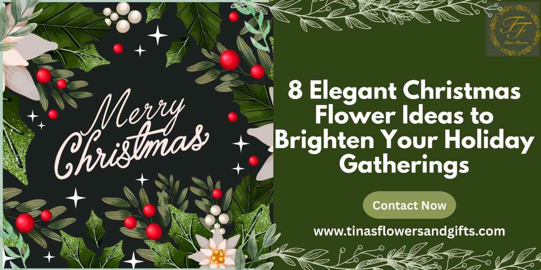 Christmas Flower Ideas - Brighten Your Gatherings