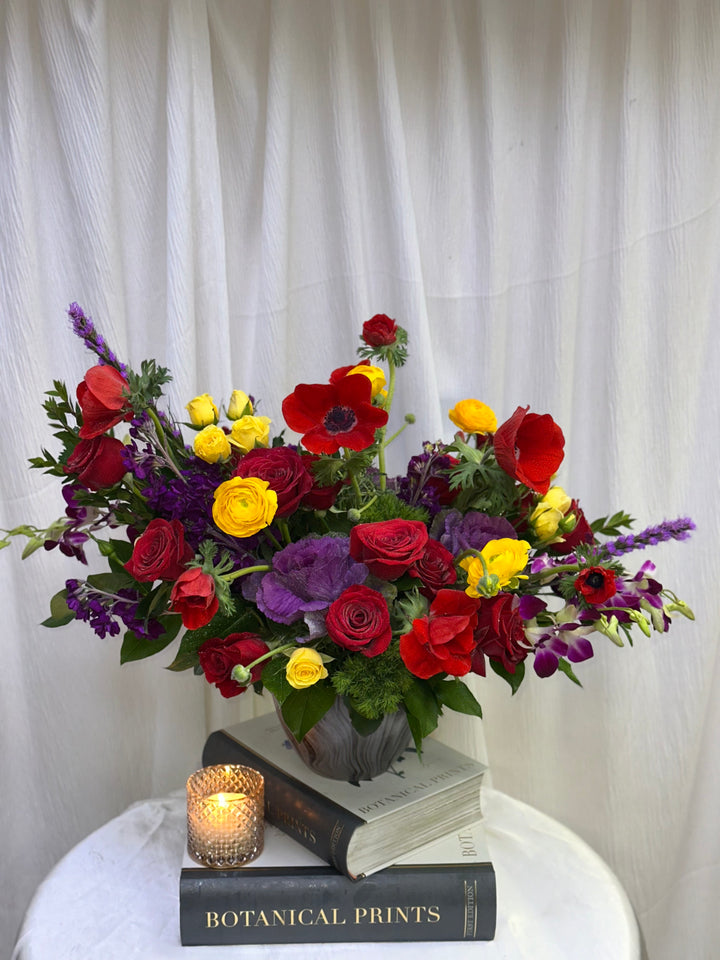 Vibrant Elegance Garden Arrangement