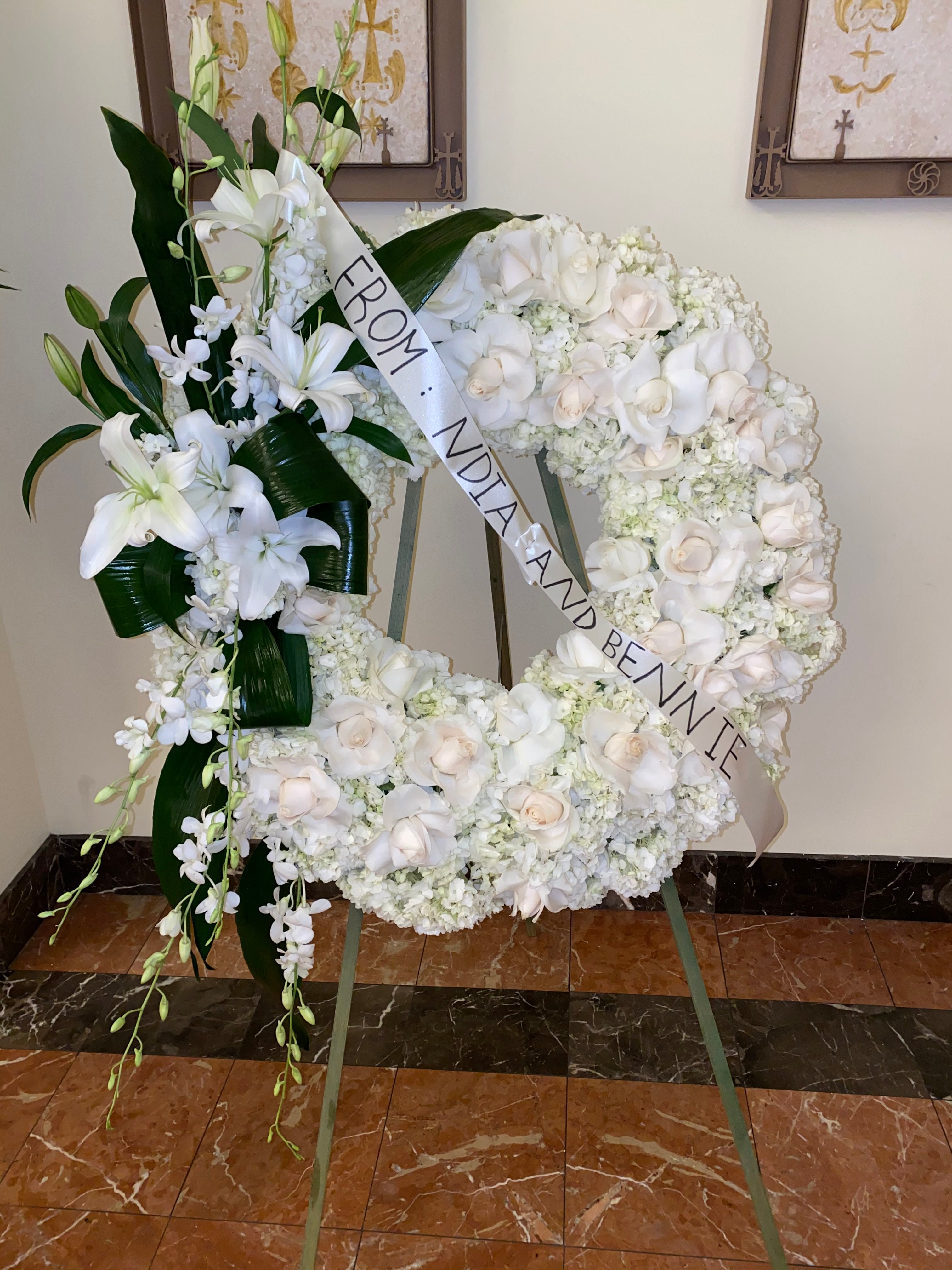 Send funeral flowers delivery Manila Philippines | Flower delivery, Online flower  delivery, Funeral flowers